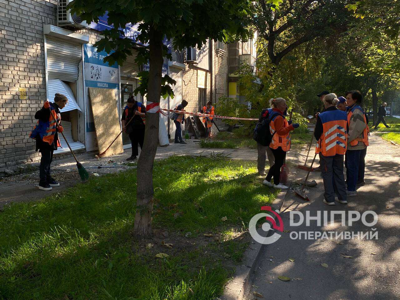 Атака по Днепру 7 октября