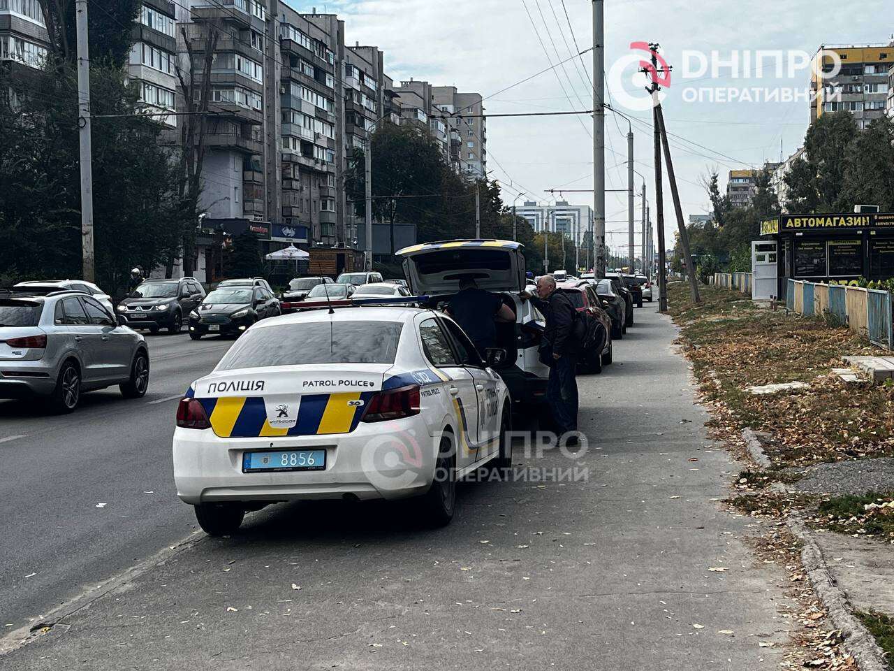 ДТП на Калиновій: Лада