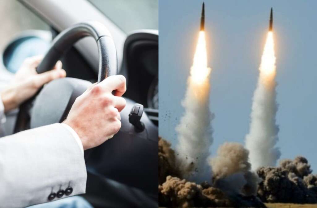 Что делать, если ракетный удар застал вас в автомобиле