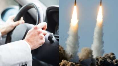Что делать, если ракетный удар застал вас в автомобиле