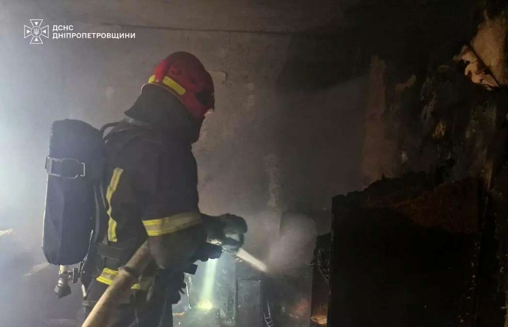 В центре Днепра произошел пожар со смертельным исходом