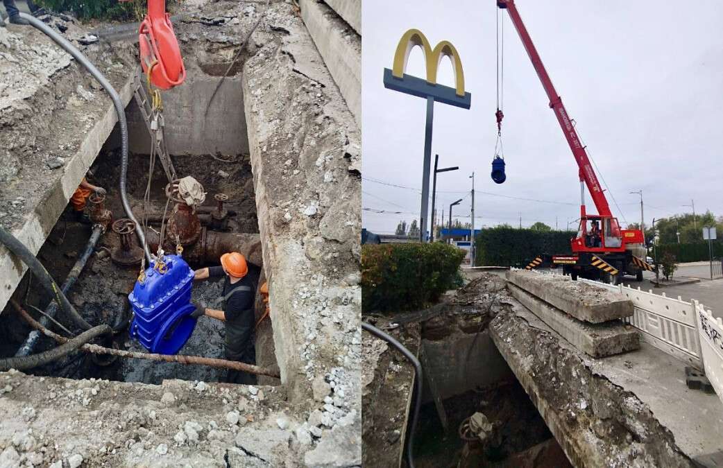 Підготовка водопроводів до зими у Дніпрі