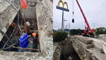 Подготовка водопроводов к зиме в Днепре