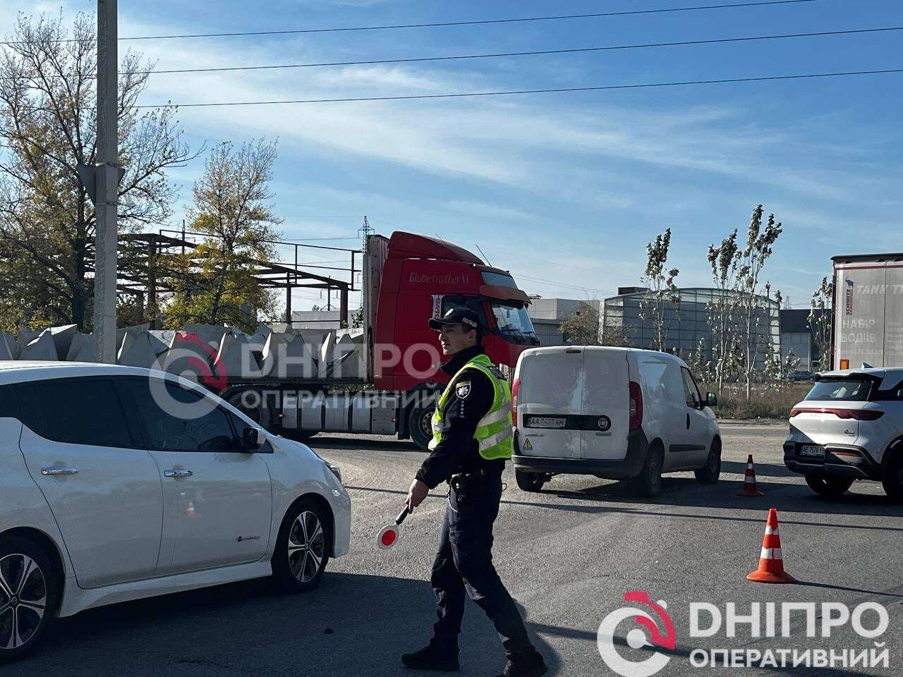ДТП на Днепросталевской 27 октября: пострадал водитель &mdash; подробности и фото