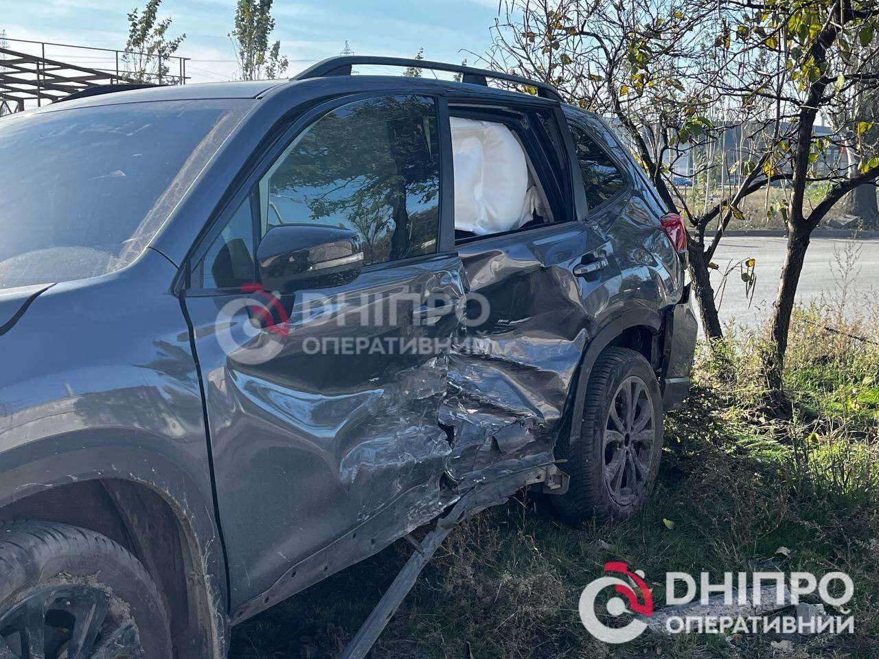 ДТП на Днепросталевской 27 октября: пострадал водитель &mdash; подробности и фото