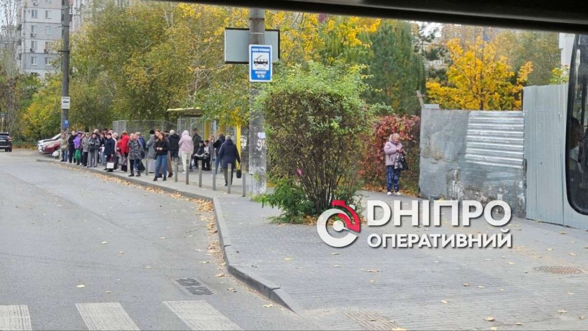 Транспорт в Днепре во время блэкаута